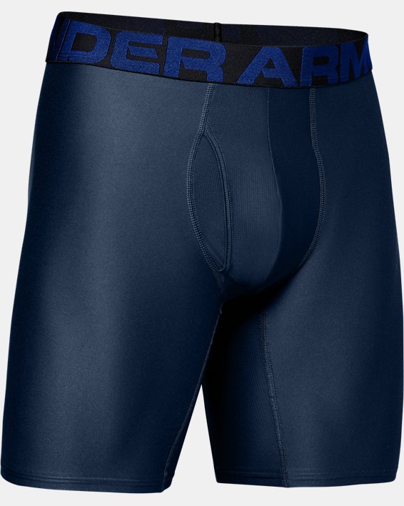 Men's UA Tech™ 9" Boxerjock®, Blue, pdpMainDesktop image number 2
